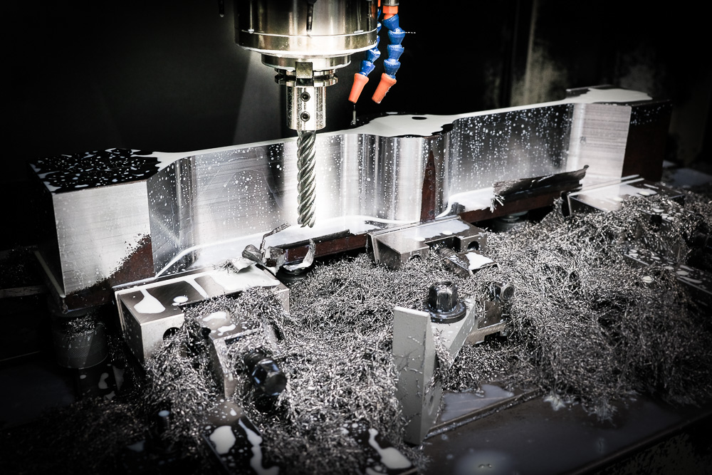 CNC-Fräsmaschine in der Campuswerkstatt Dresden